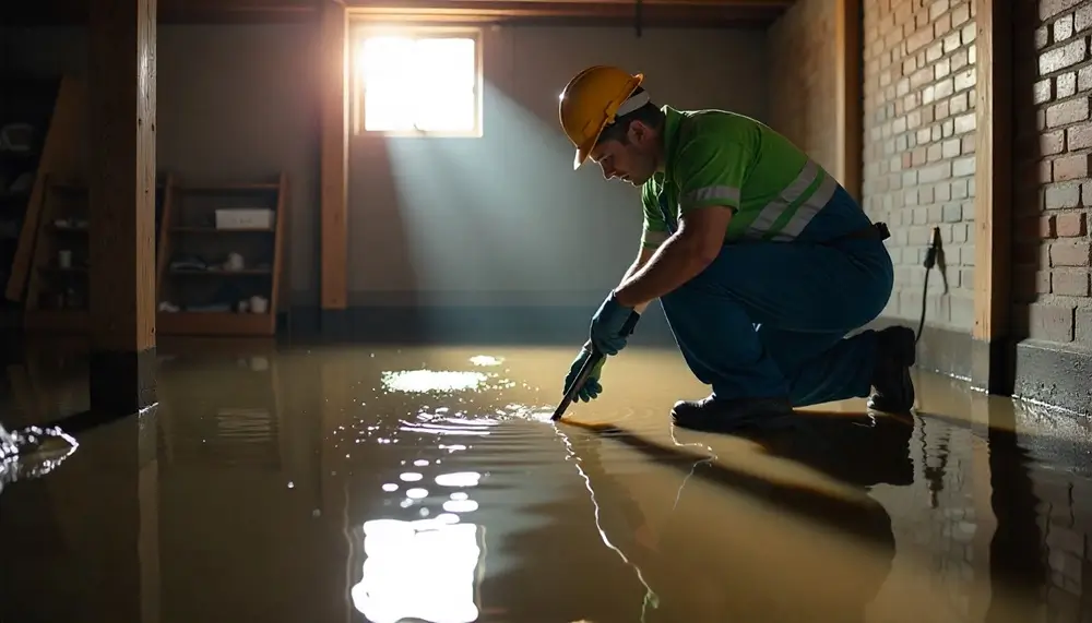 Professional water damage restoration services in Ingalls, IN